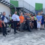 20.07.2022. Starachowice. Prezentacja pracowników i sprzętu spółdzielni socjalnej Starachowiczanka / Fot. Anna Głąb - Radio Kielce