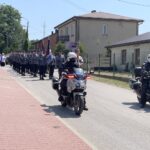 21.07.2022. Mirzec. Pogrzeb aspiranta Marcina Przygody / Fot. Anna Głąb - Radio Kielce