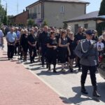 21.07.2022. Mirzec. Pogrzeb aspiranta Marcina Przygody / Fot. Anna Głąb - Radio Kielce