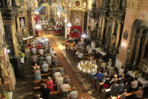 23.07.2022. Nowy Korczyn. Kingonalia. Msza św. w sanktuarium św. Kingi / Fot. Marta Gajda-Kruk - Radio Kielce