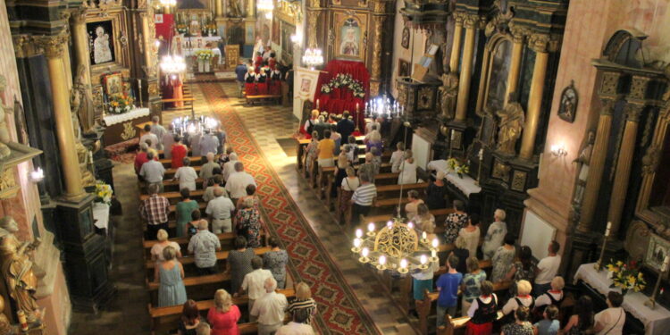 23.07.2022. Nowy Korczyn. Kingonalia. Msza św. w sanktuarium św. Kingi / Fot. Marta Gajda-Kruk - Radio Kielce