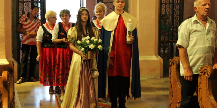 23.07.2022. Nowy Korczyn. Kingonalia. Msza św. w sanktuarium św. Kingi / Fot. Marta Gajda-Kruk - Radio Kielce