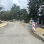 15.07.2022. Sandomierz. Remont ulicy Żółkiewskiego / Fot. Grażyna Szlęzak - Radio Kielce