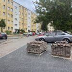 15.07.2022. Sandomierz. Remont ulicy Żółkiewskiego / Fot. Grażyna Szlęzak - Radio Kielce