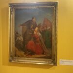 Oryginalne obrazy Matejki w sandomierskim zamku - Radio Kielce 15.07.2022. Sandomierz. Muzeum Zamkowe. Otwarcie wystawy prac Jana Matejki /Fot. Grażyna Szlęzak - Radio Kielce