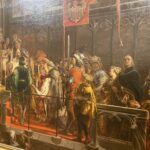 Oryginalne obrazy Matejki w sandomierskim zamku - Radio Kielce 15.07.2022. Sandomierz. Muzeum Zamkowe. Otwarcie wystawy prac Jana Matejki /Fot. Grażyna Szlęzak - Radio Kielce