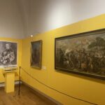 Oryginalne obrazy Matejki w sandomierskim zamku - Radio Kielce 15.07.2022. Sandomierz. Muzeum Zamkowe. Otwarcie wystawy prac Jana Matejki /Fot. Grażyna Szlęzak - Radio Kielce