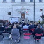 Oryginalne obrazy Matejki w sandomierskim zamku - Radio Kielce 15.07.2022. Sandomierz. Muzeum Zamkowe. Otwarcie wystawy prac Jana Matejki /Fot. Grażyna Szlęzak - Radio Kielce