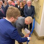 Oryginalne obrazy Matejki w sandomierskim zamku - Radio Kielce 15.07.2022. Sandomierz. Muzeum Zamkowe. Otwarcie wystawy prac Jana Matejki /Fot. Grażyna Szlęzak - Radio Kielce