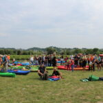 30.07. 2022. Pińczów. IV Spływ Kajakowy im. Jerzego Głowackiego / Fot. Marta Gajda-Kruk - Radio Kielce