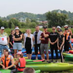 30.07. 2022. Pińczów. IV Spływ Kajakowy im. Jerzego Głowackiego / Fot. Marta Gajda-Kruk - Radio Kielce