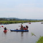 30.07. 2022. Pińczów. IV Spływ Kajakowy im. Jerzego Głowackiego / Fot. Marta Gajda-Kruk - Radio Kielce