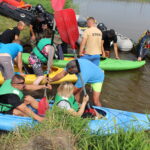 30.07. 2022. Pińczów. IV Spływ Kajakowy im. Jerzego Głowackiego / Fot. Marta Gajda-Kruk - Radio Kielce