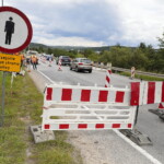 12.07.2022. Kielce. Prace remontowe na ul. Radomskiej / Fot. Wiktor Taszłow - Radio Kielce