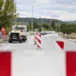 12.07.2022. Kielce. Prace remontowe na ul. Radomskiej / Fot. Wiktor Taszłow - Radio Kielce