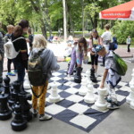 12.07.2022. Kielce. Wakacyjna Szkoła Szachowa Radia Kielce / Fot. Wiktor Taszłow - Radio Kielce