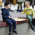 12.07.2022. Kielce. Wakacyjna Szkoła Szachowa Radia Kielce / Fot. Wiktor Taszłow - Radio Kielce