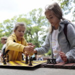 12.07.2022. Kielce. Wakacyjna Szkoła Szachowa Radia Kielce / Fot. Wiktor Taszłow - Radio Kielce