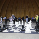 12.07.2022. Kielce. Wakacyjna Szkoła Szachowa Radia Kielce / Fot. Wiktor Taszłow - Radio Kielce