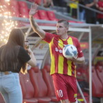 13.07.2022 Kielce. Prezentacja Korony Kielce. Na zdjęciu: Jacek Kiełb / Fot. Wiktor Taszłow - Radio Kielce