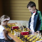 14.07.2022. Kielce. Wakacyjna Szkoła Szachowa Radia Kielce / Fot. Wiktor Taszłow - Radio Kielce