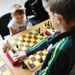 14.07.2022. Kielce. Wakacyjna Szkoła Szachowa Radia Kielce / Fot. Wiktor Taszłow - Radio Kielce
