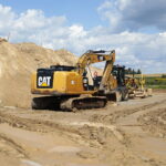 15.07.2022. Budowa obwodnicy Ostrowca Świętokrzyskiego / Fot. Wiktor Taszłow - Radio Kielce