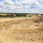 15.07.2022. Budowa obwodnicy Ostrowca Świętokrzyskiego / Fot. Wiktor Taszłow - Radio Kielce