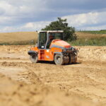 15.07.2022. Budowa obwodnicy Ostrowca Świętokrzyskiego / Fot. Wiktor Taszłow - Radio Kielce