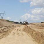 15.07.2022. Budowa obwodnicy Ostrowca Świętokrzyskiego / Fot. Wiktor Taszłow - Radio Kielce