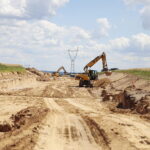 15.07.2022. Budowa obwodnicy Ostrowca Świętokrzyskiego / Fot. Wiktor Taszłow - Radio Kielce