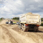 15.07.2022. Budowa obwodnicy Ostrowca Świętokrzyskiego / Fot. Wiktor Taszłow - Radio Kielce