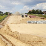 15.07.2022. Budowa obwodnicy Ostrowca Świętokrzyskiego / Fot. Wiktor Taszłow - Radio Kielce