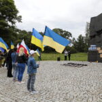 16.07.2022. Kielce. Manifestacja społeczności ukraińskiej / Fot. Wiktor Taszłow - Radio Kielce