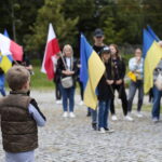 16.07.2022. Kielce. Manifestacja społeczności ukraińskiej / Fot. Wiktor Taszłow - Radio Kielce