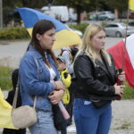 16.07.2022. Kielce. Manifestacja społeczności ukraińskiej / Fot. Wiktor Taszłow - Radio Kielce