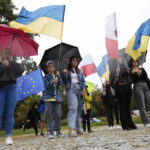 16.07.2022. Kielce. Manifestacja społeczności ukraińskiej / Fot. Wiktor Taszłow - Radio Kielce