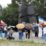 16.07.2022. Kielce. Manifestacja społeczności ukraińskiej / Fot. Wiktor Taszłow - Radio Kielce