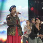 16.07.2022. Kielce. Koncert galowy wieńczący 49. edycję Międzynarodowego Harcerskiego Festiwalu Kultury Młodzieży Szkolnej / Fot. Wiktor Taszłow - Radio Kielce