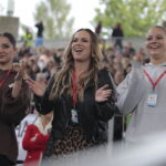 16.07.2022. Kielce. Koncert galowy wieńczący 49. edycję Międzynarodowego Harcerskiego Festiwalu Kultury Młodzieży Szkolnej / Fot. Wiktor Taszłow - Radio Kielce