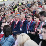 16.07.2022. Kielce. Koncert galowy wieńczący 49. edycję Międzynarodowego Harcerskiego Festiwalu Kultury Młodzieży Szkolnej / Fot. Wiktor Taszłow - Radio Kielce