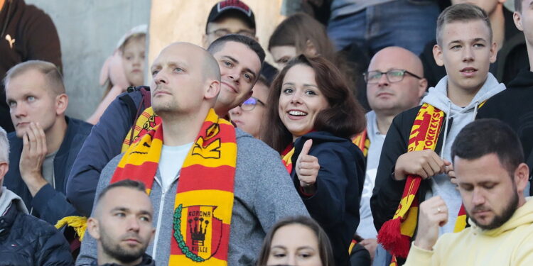 16.07.2022. Kielce. PKO BP Ekstraklasa - 1. kolejka. Mecz: Korona Kielce - Legia Warszawa / Fot. Wiktor Taszłow - Radio Kielce