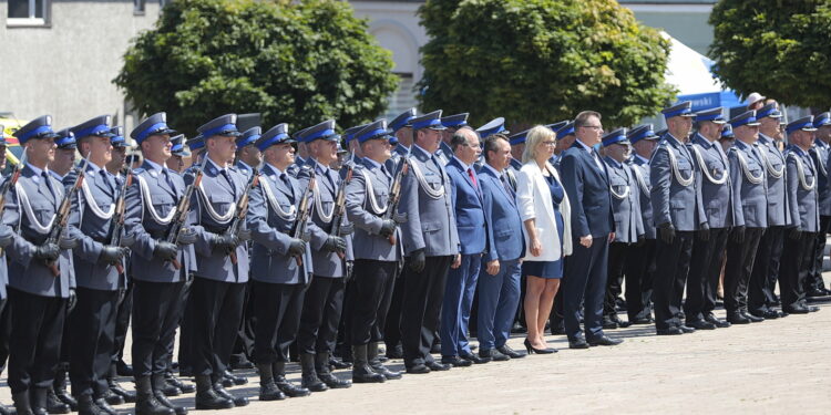 20.07.2022. Chęciny. Święto Policji / Fot. Wiktor Taszłow - Radio Kielce