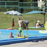 22.07.2022. Kielce. Basen przy ulicy Szczecińskiej / Fot. Wiktor Taszłow - Radio Kielce