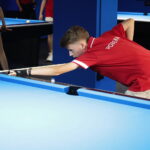 25.07.2022. Kielce. Konferencja minister Anny Krupki w klubie bilardowym. / Fot. Wiktor Taszłow - Radio Kielce