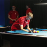 25.07.2022. Kielce. Konferencja minister Anny Krupki w klubie bilardowym. / Fot. Wiktor Taszłow - Radio Kielce