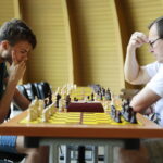 26.07.2022. Kielce. Park Miejski. Wakacyjna Szkoła Szachowa Radia Kielce / Fot. Wiktor Taszłow - Radio Kielce