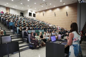 28.07.2022. Kielce. Pożegnanie absolwentów Collegium Medicum / Fot. Wiktor Taszłow - Radio Kielce