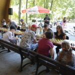 Adrian Ciepliński najlepszy w blitzu - Radio Kielce 28.07.2022. Kielce. Park Miejski. Wakacyjna Szkoła Szachowa Radia Kielce / Fot. Wiktor Taszłow - Radio Kielce