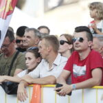 209.07.2022. Kielce. Rynek. Prezentacja kolarzy startujących w 79. Tour de Pologne / Fot. Wiktor Taszłow - Radio Kielce